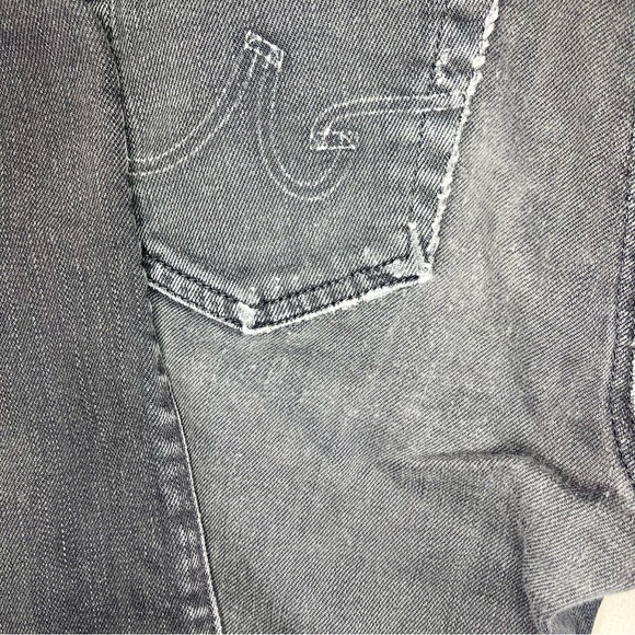 AG Adriano Goldschmied Black Distressed Skinny Jeans! - Picture 12 of 14
